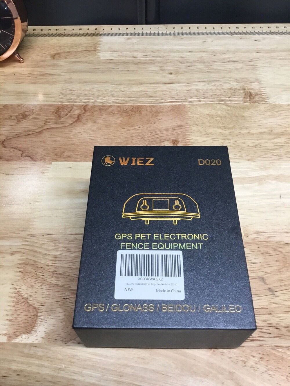 WIEZ GPS D020 Wireless Dog Fence Range Up to 3200Ft Pet Containment System